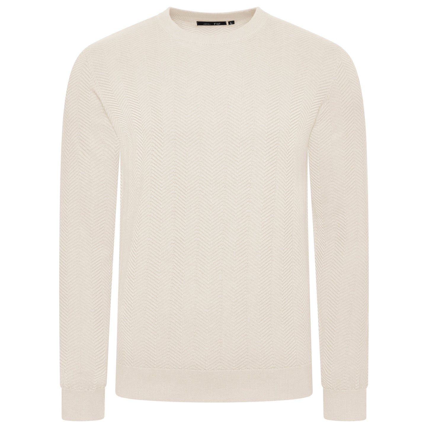 F&F Chevron Knit Pullover Jumper