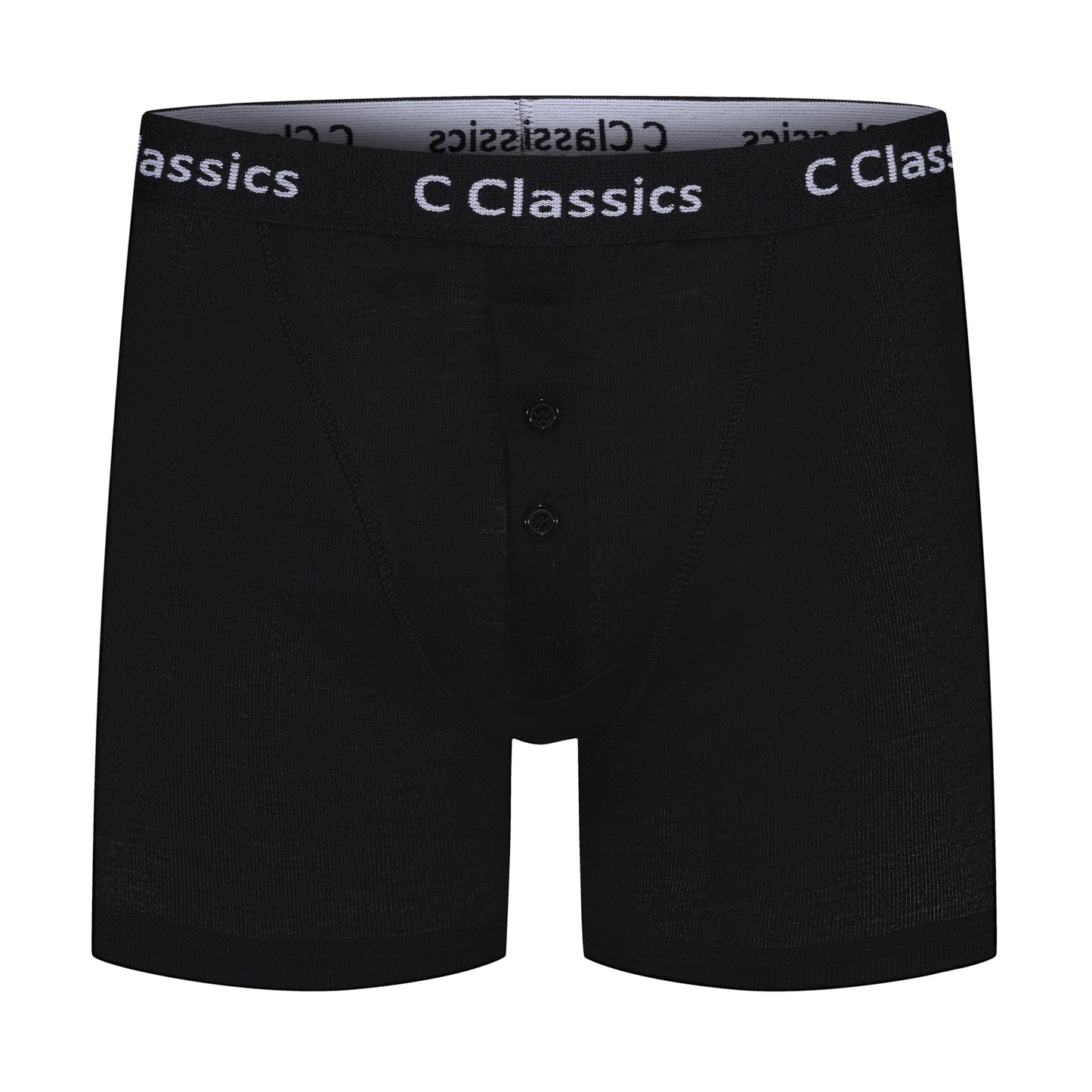 C Classics Lot de 3 boxers à braguette boutonnée