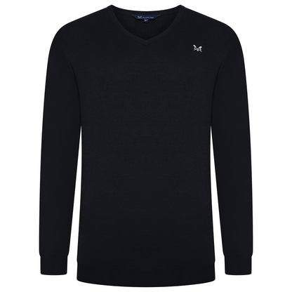 Crew Clothing Company V Neck Jumper
