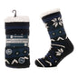 Tom Franks 1 Pair Chunky Knit Sherpa Slipper Socks