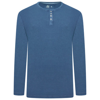 Tom Tompson Thermal Waffle Knit Henley T-Shirt
