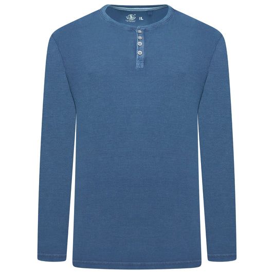 Tom Tompson Thermal Waffle Knit Henley T-Shirt