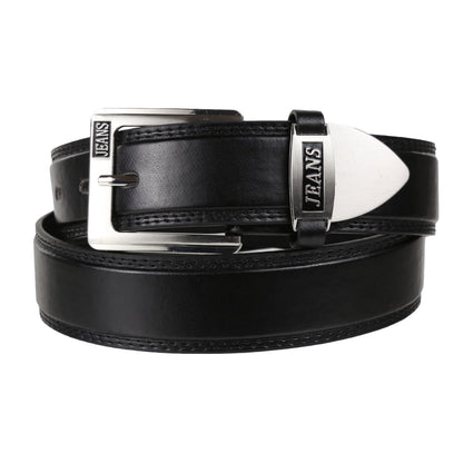 Forest 1.5" Wide Jeans Design Bonded Leather Belt
