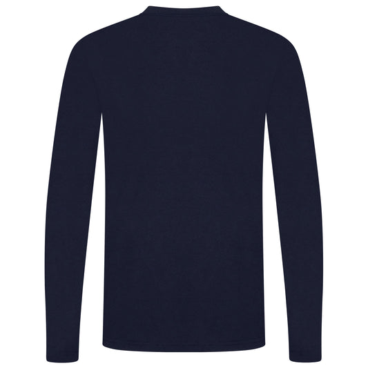 T-shirt Henley à manches longues