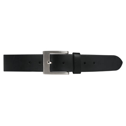 Ceinture en cuir pleine fleur Outback 3,8 cm de large à boucle carrée