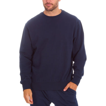 Redtag Crew Neck Fleece Sweatshirt