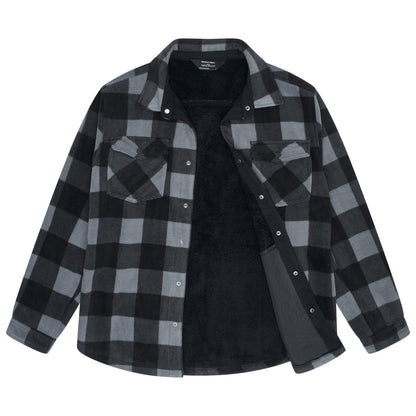Member's Mark Sherpa Fleece Shacket Overshirt