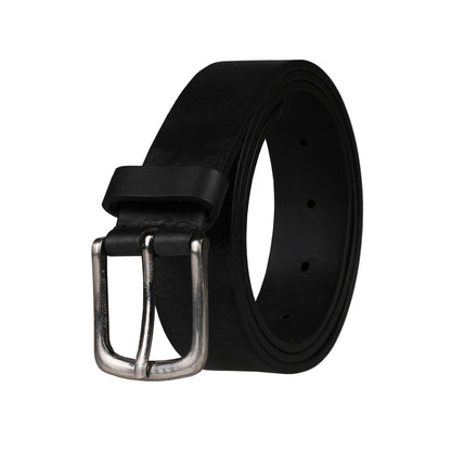Ceinture en cuir pleine fleur Outback 3,17 cm de large avec boucle ronde