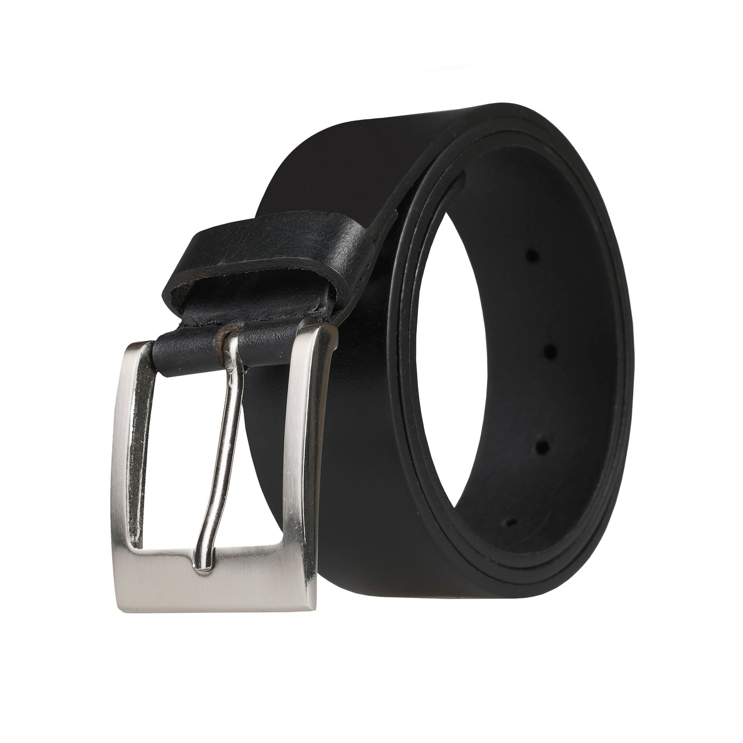 Ceinture en cuir pleine fleur Outback 3,8 cm de large à boucle carrée
