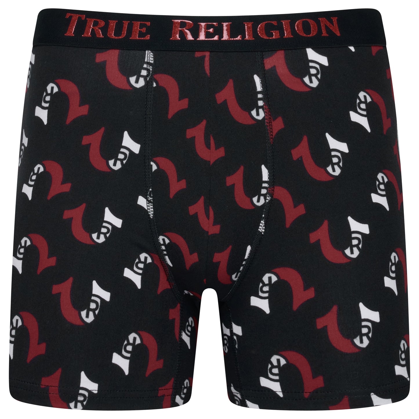 True Religion 4 Pack Fly Front Boxer Briefs