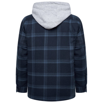 Wrangler Padded Hooded Shirt Jacket