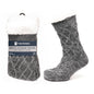 Tom Franks 1 Pair Chunky Knit Sherpa Slipper Socks
