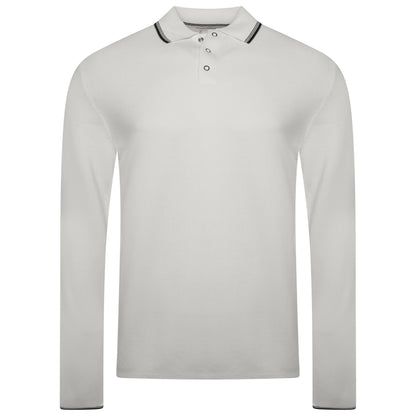 M&S Long Sleeve Cotton Modal Polo Shirt