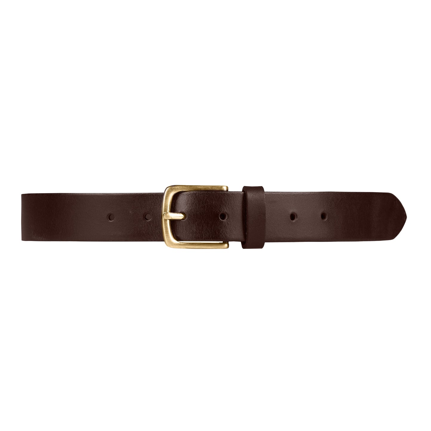 Ceinture en cuir pleine fleur Outback 3,17 cm de large avec boucle ronde