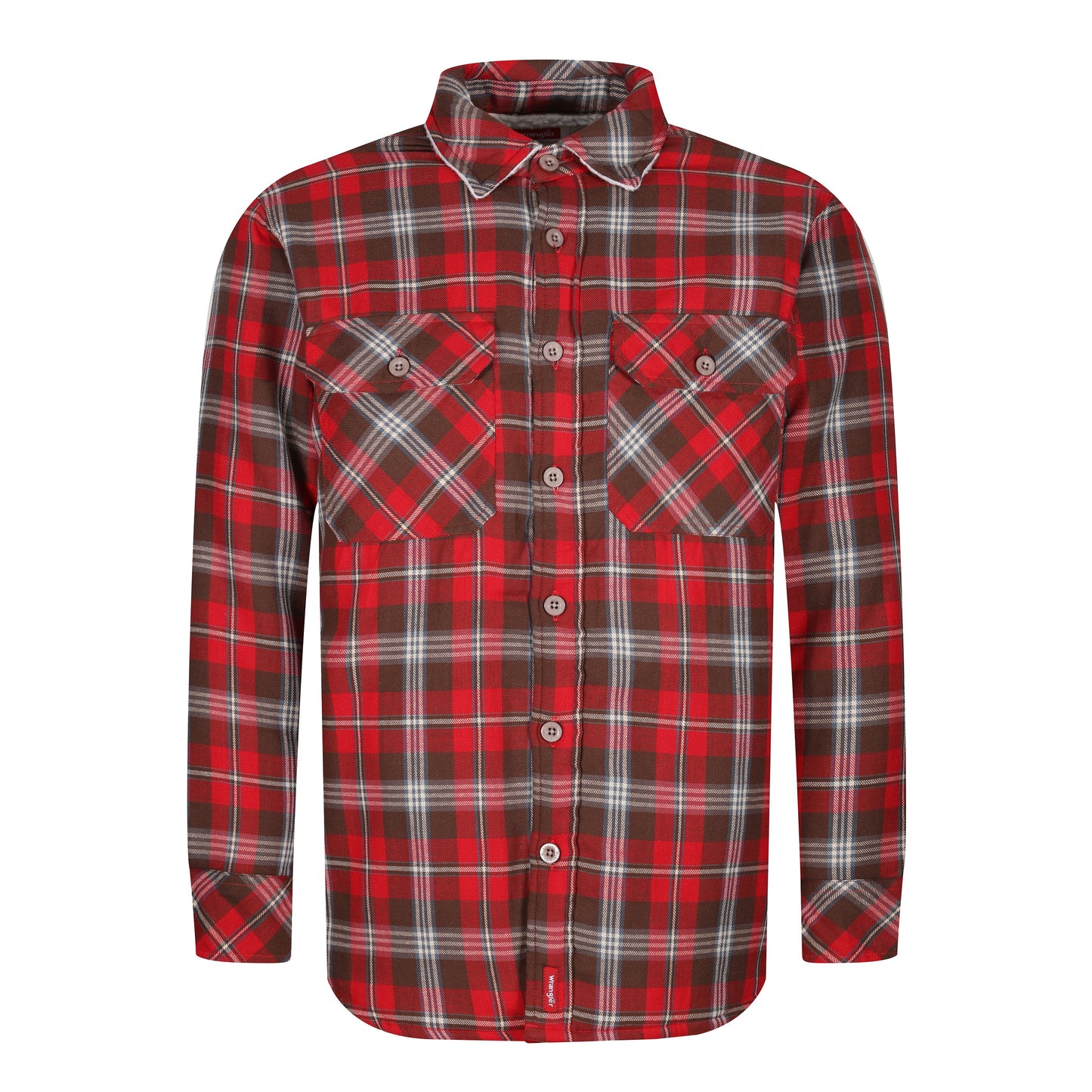 Wrangler Sherpa Lined Shirt Jacket