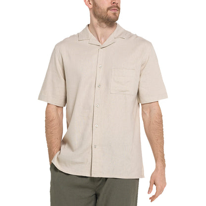 Indigo Roc Linen Blend Shirt