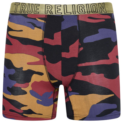 True Religion 4 Pack Fly Front Boxer Briefs