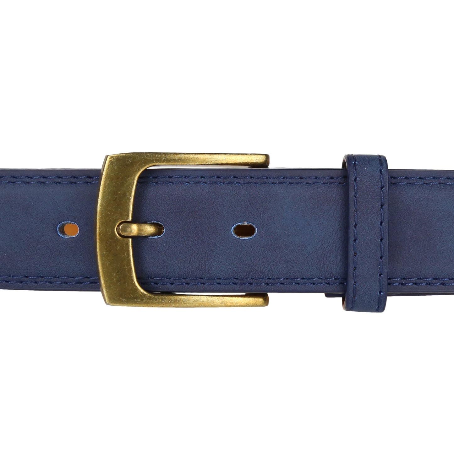 Ceinture en cuir nubuck contrecollé Forest de 1,25 po de large