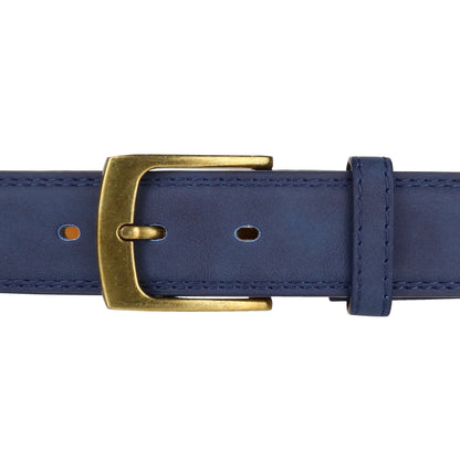 Ceinture en cuir nubuck contrecollé Forest de 1,25 po de large