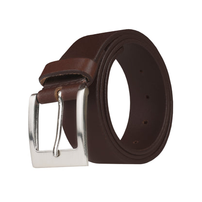 Ceinture en cuir pleine fleur Outback 3,8 cm de large à boucle carrée