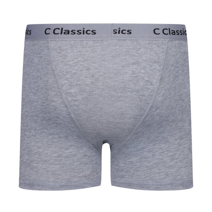 C Classics Lot de 3 boxers à braguette boutonnée