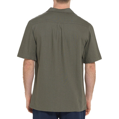 Indigo Roc Linen Blend Shirt
