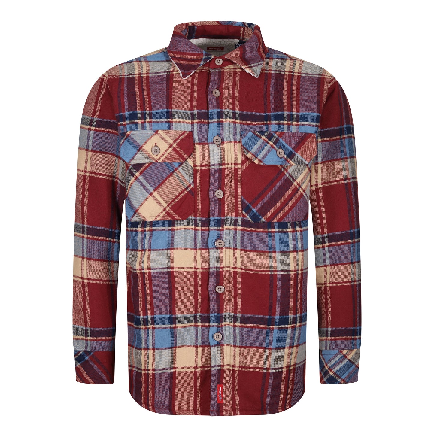 Wrangler Sherpa Lined Shirt Jacket