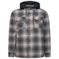 Wrangler Hooded Padded Overshirt Jacket