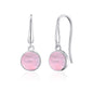 Pink Mother of Pearl Drop Earrings
