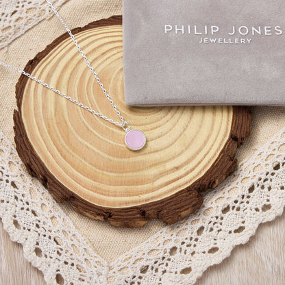 Pink Mother of Pearl Necklace