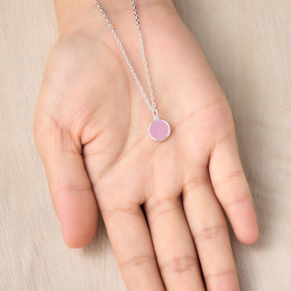 Pink Mother of Pearl Necklace