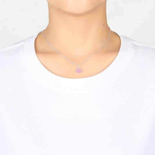 Pink Mother of Pearl Necklace