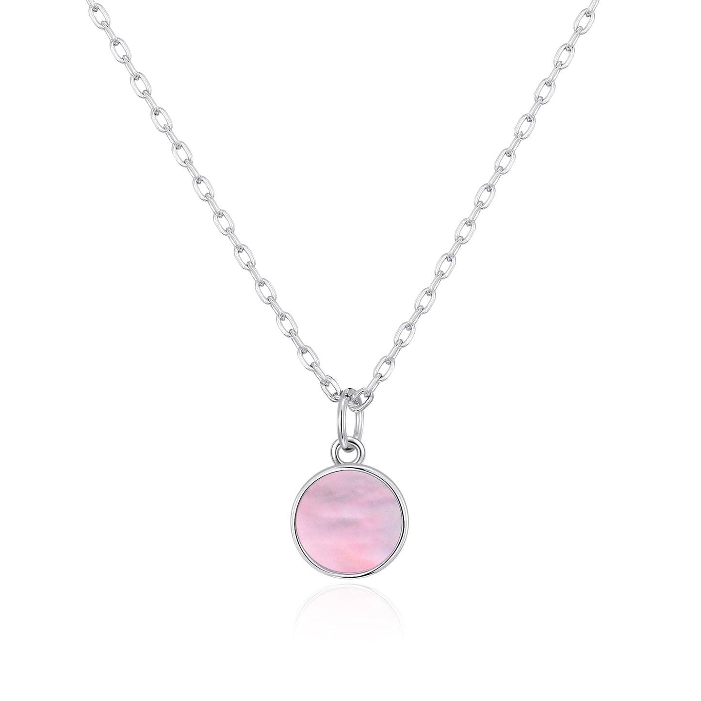 Pink Mother of Pearl Necklace