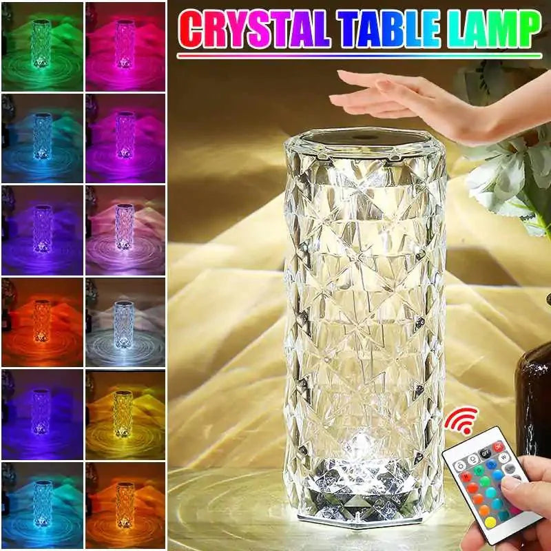 Premium LED Crystal Table Lamp