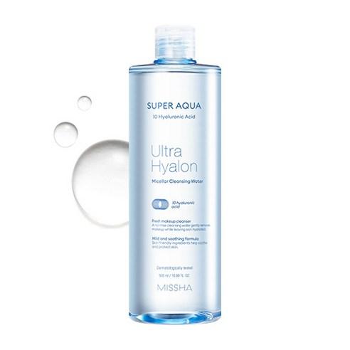 MISSHA Super Aqua Ultra Hyalron Eau Nettoyante 500ml