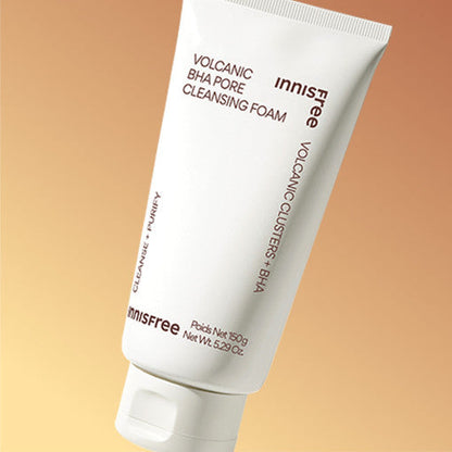 innisfree Mousse Nettoyante Purifiante aux Billes Volcaniques et BHA 150g