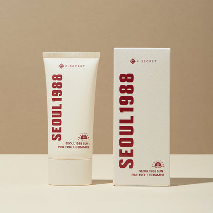 K-SECRET SEOUL 1988 Sun : Pine Tree + Ceramide SPF 50+ PA++++ (50ml)