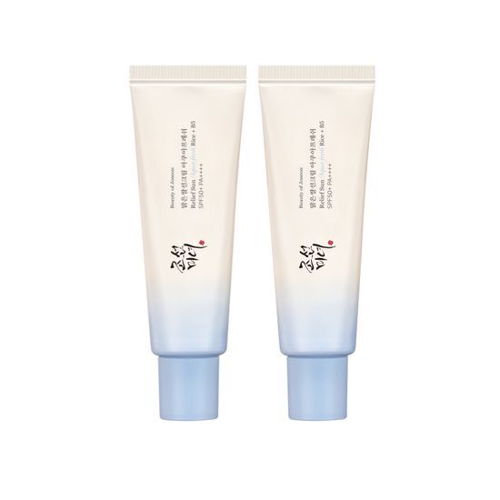 Beauty of Joseon Crème Solaire Aqua-fraîche Apaisante Riz+B5 (SPF50+ PA++++) 50 ml x 2
