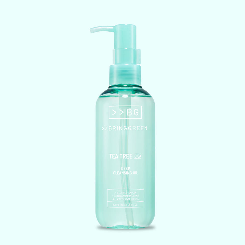 BRINGGREEN Huile Démaquillante Profonde Arbre à Thé Cica 200ml