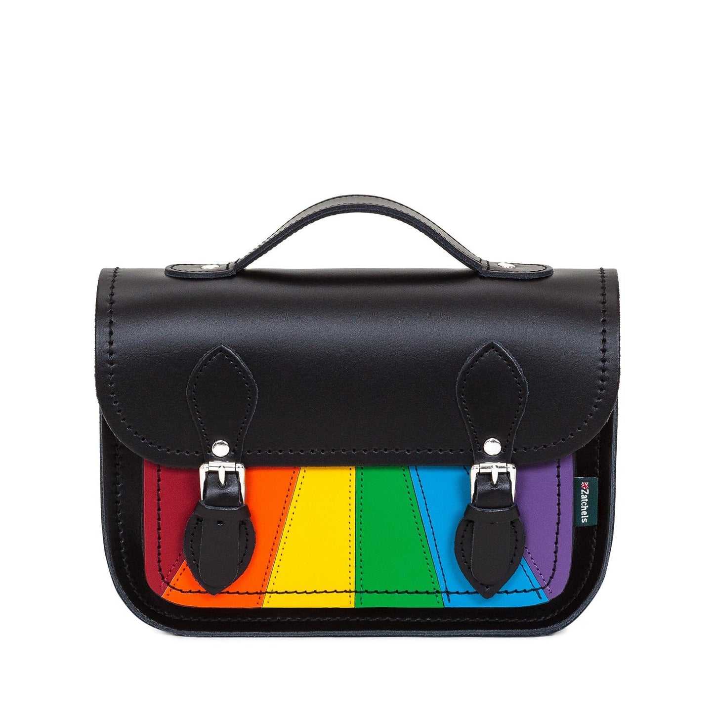 Sac bandoulière midi en cuir - Pride