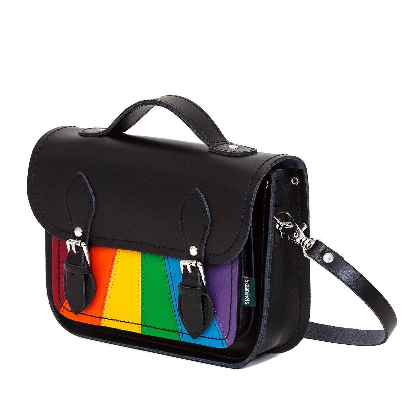 Sac bandoulière midi en cuir - Pride