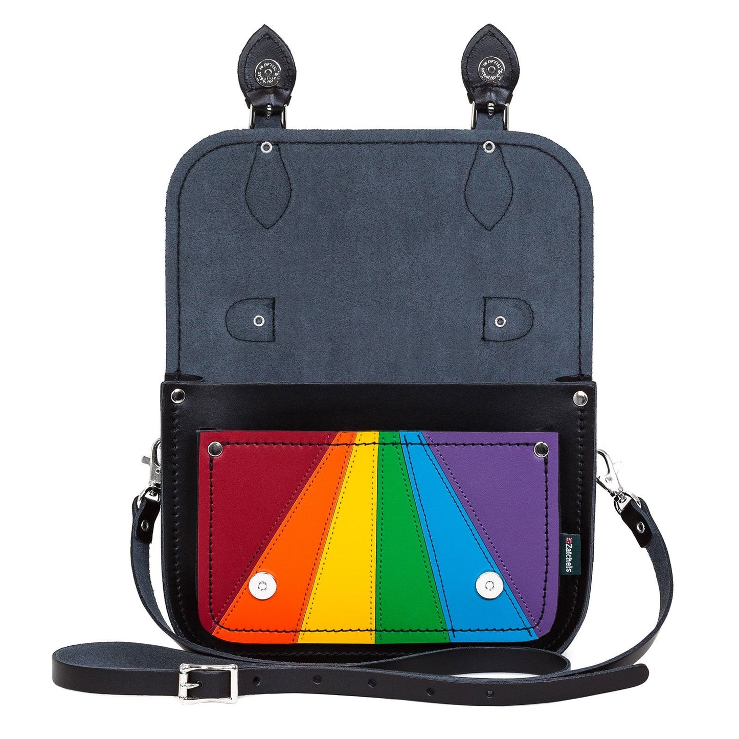 Sac bandoulière midi en cuir - Pride