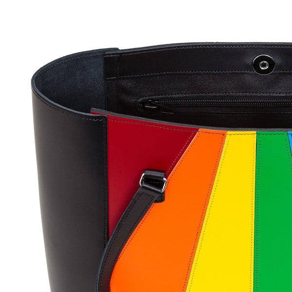 Handmade Leather Tote Bag - Pride