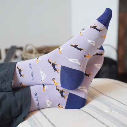 Purple Lover 5 Bamboo Sock Set