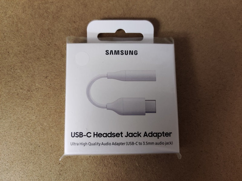 Samsung USB-C to 3.5mm Jack Adapter - White (For Samsung only)