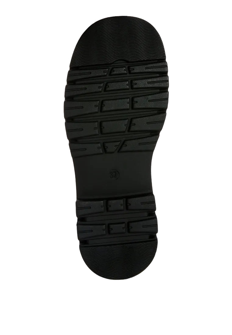 Bottes Chunky en Maille Quavo