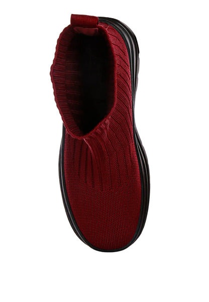 Bottes Chunky en Maille Quavo