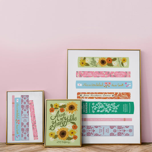 ANNE OF GREEN GABLES BOOK PRINT