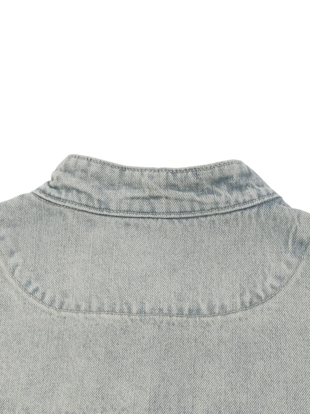 Vintage Wash Zip Denim Jacket