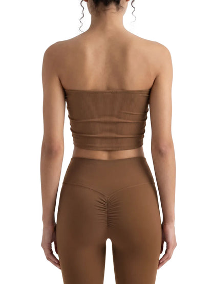 Women's Cropped Tube Top 250GSM